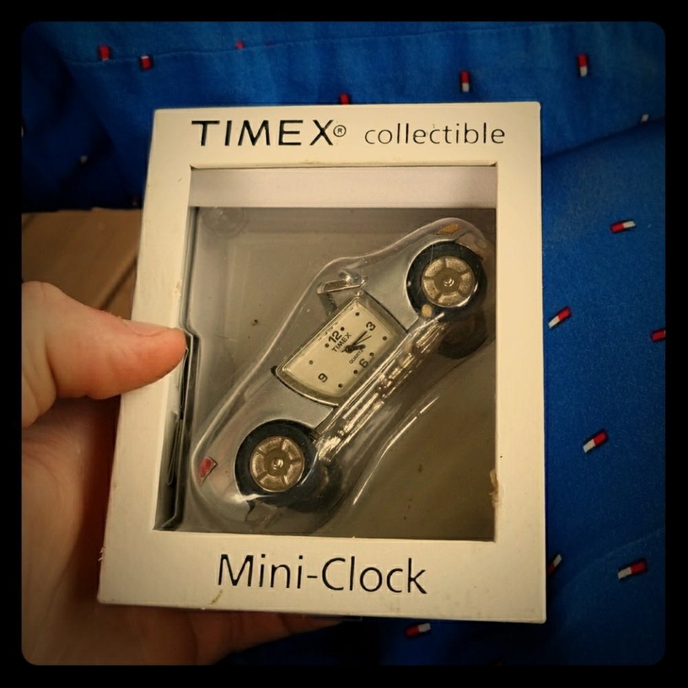 Timex collectible mini clock